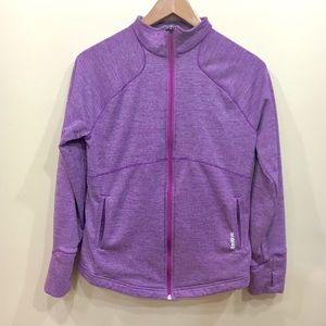 Reebok purple Zip up jacket Like New